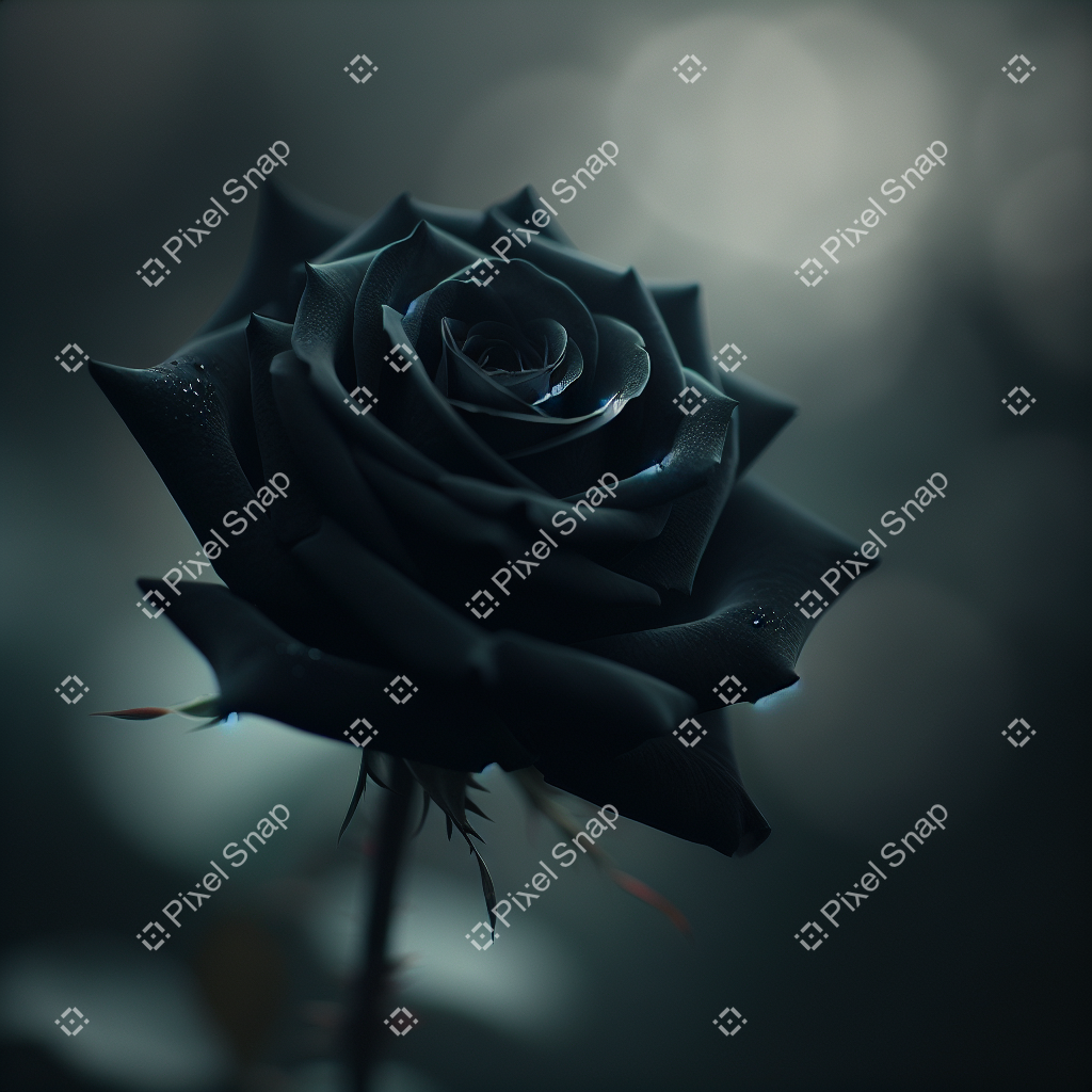 Eternal Mystery: The Beauty of a Black Rose